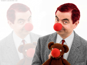 teddy bear mister bean